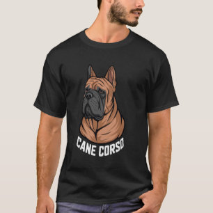 Camiseta Cane Corso Mastim Italiano Amante de Cachorro Dono