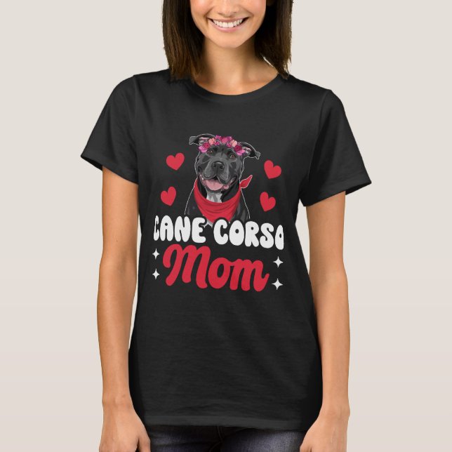 Camiseta Cane Corso Mom (Frente)
