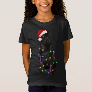 Camiseta Cane Corso Natal Luz Xmas Cachorro