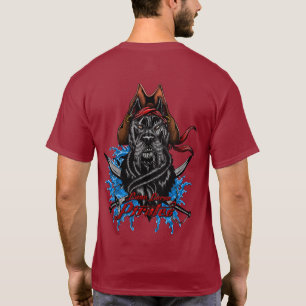 Camiseta Cane Corso, o Capitão Pirata
