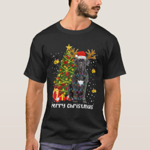 Camiseta Cane Corso Papais noeis de Árvore das Luas de Nat