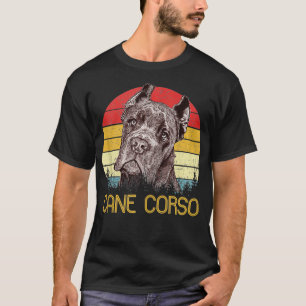 Camiseta Cane Corso Retro Vintage Cane Corso Pai Mãe