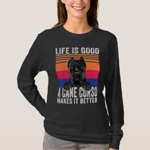 Camiseta Cane Corso Torna Sua Vida Boa Vintage