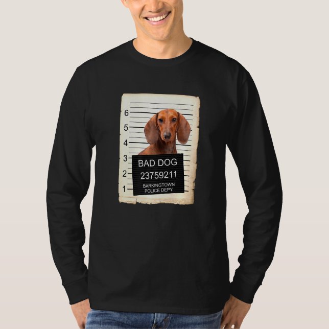 Camiseta Caneca Canina Atirada Cão Mau (Frente)
