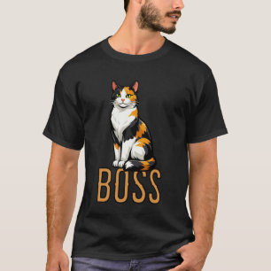 Camiseta Caneca Chefe Gato Tricolor Amantes de Gatinhos Mam