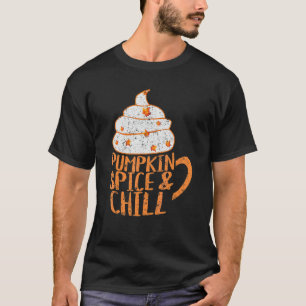 Camiseta Caneca de Abobrinha de Outono e Chá Gelado de Cane