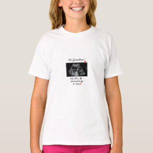 Camiseta Caneca de Anúncio de Gravidez Olá Vovó Ultrassom