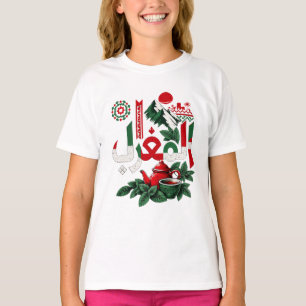 Camiseta Caneca de Arte Marroquina de Chá de Hortelã Marroq