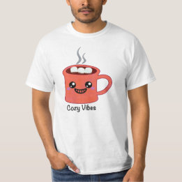 Camiseta Caneca de Cacau Quente com Marshmallow