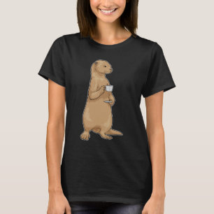 Camiseta Caneca de Café da Lontra
