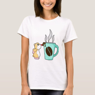 Camiseta Caneca de Café de Hamster