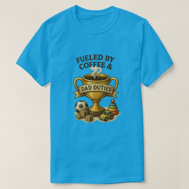 Camiseta Caneca de café em forma de troféu cozinhando com g (Frente do Design)