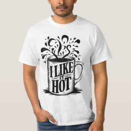 Camiseta Caneca de café - Eu gosto de calor