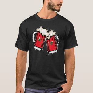 Camiseta Caneca de cerveja com a bandeira de Marrocos Cer