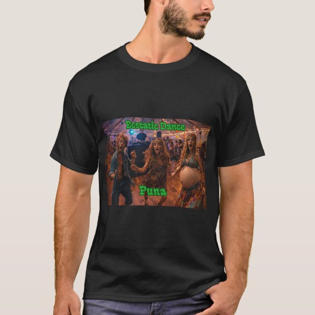 Camiseta Caneca de Dança Êxtica (Frente)