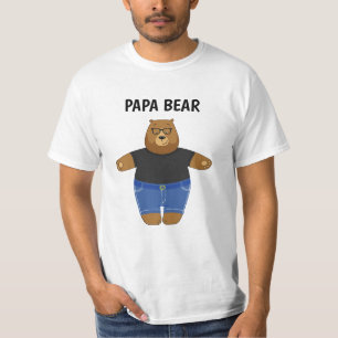 Camiseta Caneca Especial Dia dos Pais Urso Papa Fofo