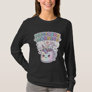 Camiseta Caneca Unicórnio Manhã Design Gráfico Zazzle Des