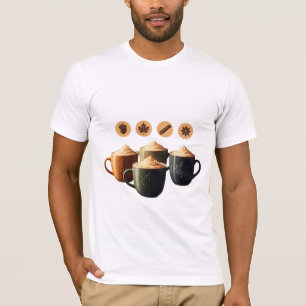 Camiseta Canecas de Café Cozy Autumn Latte