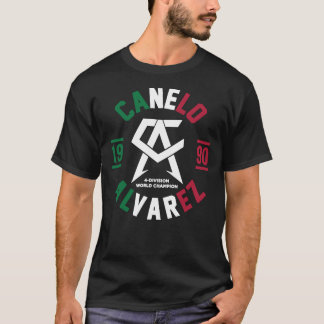 Camiseta Canelo Alvarez (4) T-Shirt clássico