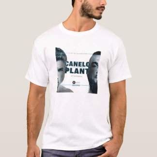 Camiseta Canelo Alvarez vs Caleb Plant brigando boxe