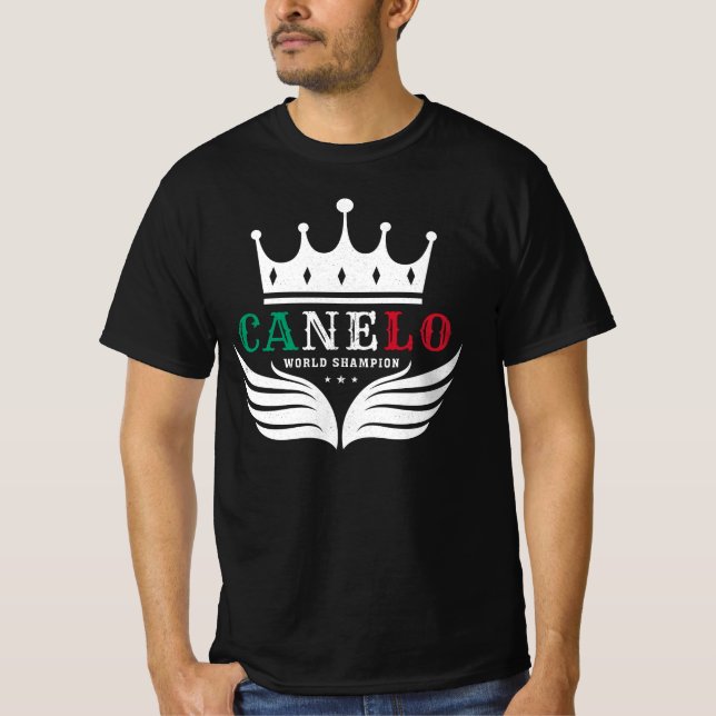 Camiseta Canelo World Champion T-Shirt (Frente)