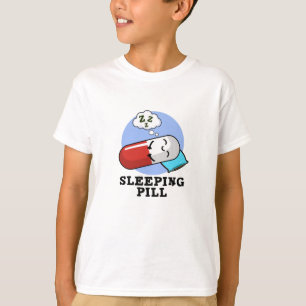 Camiseta Caneta De Comprimido Dormindo Medicina