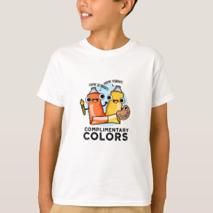 Camiseta Caneta de Tinta de Cores Complementares