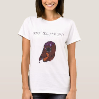 Camiseta caneta e emperramento