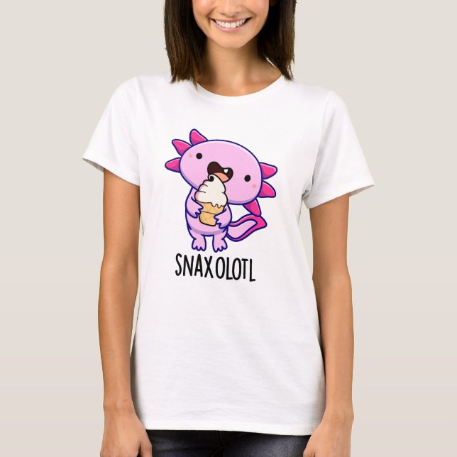 Camiseta Caneta Engrenada Axolotl (Frente)