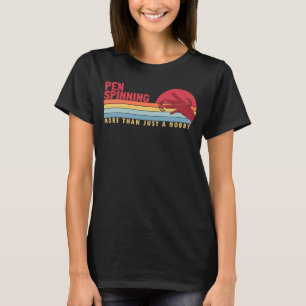Camiseta Caneta girando mais do que um picador de pentrícul