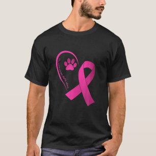 Camiseta Canetas de Cães Mês de consciência do câncer d