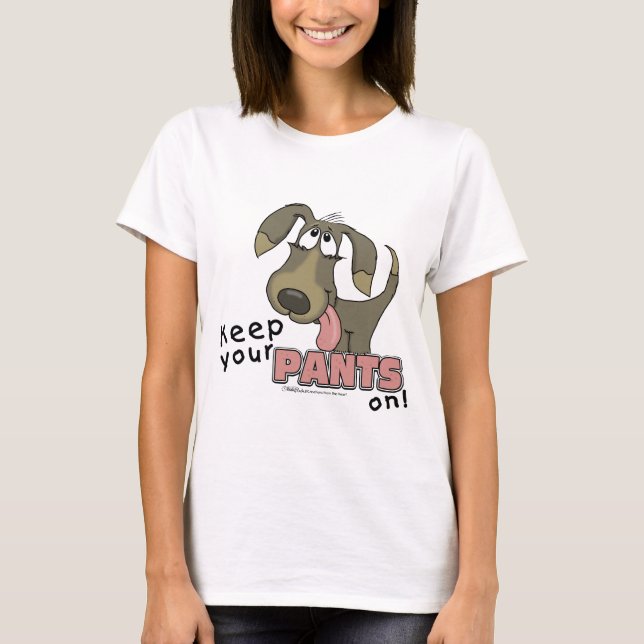 Camiseta Canetas De Cão Em Caneta (Frente)