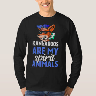 Camiseta Cangaros São Os Meus Animais Espirituosos