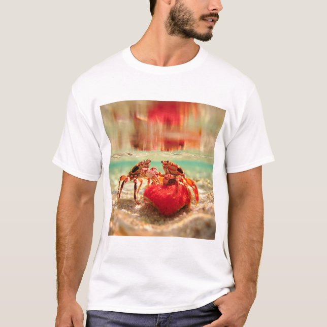 Camiseta Cangrejos enamorados (Frente)