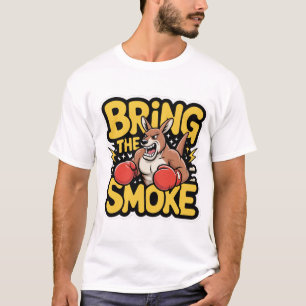 CAMISETA CANGUROU PRONTO PARA A BRIGA