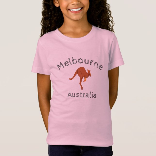 Camiseta Canguru 4 de Melbourne Austrália (Frente)