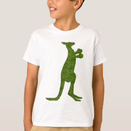 Camiseta Canguru australiano do encaixotamento com