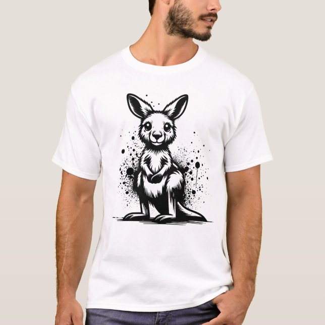 Camiseta Canguru Bebê (Frente)