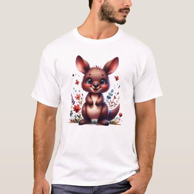 Camiseta Canguru Bebê (Frente)