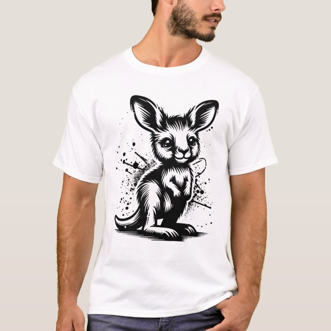 Camiseta Canguru Bebê (Frente)