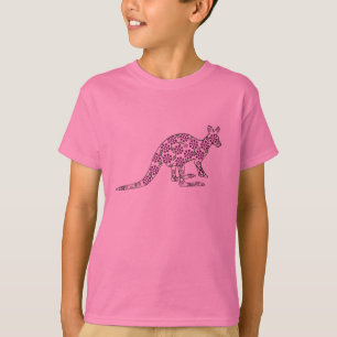 Camiseta Canguru floral