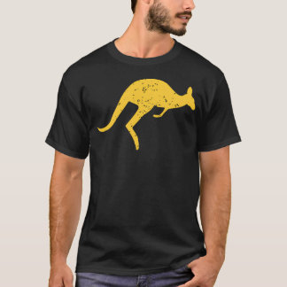 Camiseta Canguru Vintage Austrália Aussie Roo