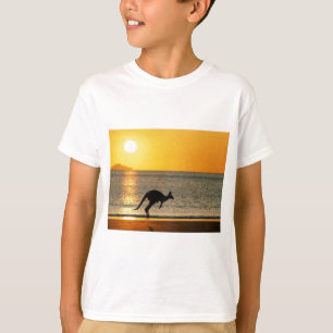 Camiseta Cangurus ao por do sol