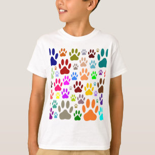Camiseta Canhão de Cães Imprime Por Toda Parte