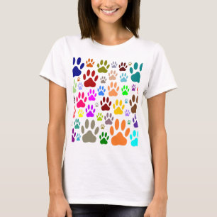 Camiseta Canhão de Cães Imprime Por Toda Parte
