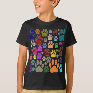 Camiseta Canhão de Cães Imprime Por Toda Parte