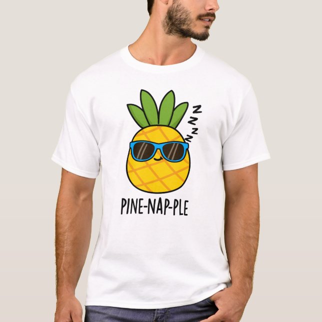 Camiseta Canhão de Fruta Engraçado com pinheiro (Frente)