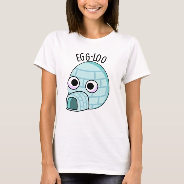 Camiseta Canhão de Ovo Engraçado (Frente)