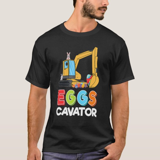 Camiseta Canhão De Ovos De Páscoa Para Crianças, Crianças E (Frente)