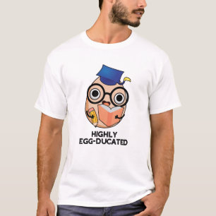 Camiseta Canhão de Ovos Engraçado, De Elevada Duplicação,